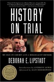Cover of: History on trial by Deborah E. Lipstadt