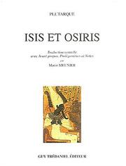 Cover of: Isis et Osiris by Plutarch, Mario Meunier