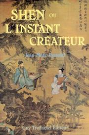 Cover of: Shen ou l'Instant créateur