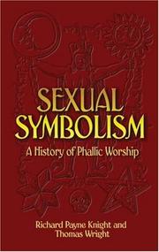 Cover of: Sexual Symbolism by Knight, Richard Payne, Thomas Wright