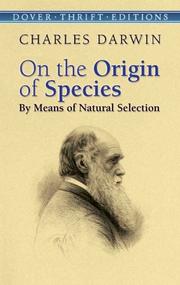 Cover of: On the Origin of Species by Charles Darwin