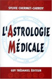 Cover of: L'astrologie médicale