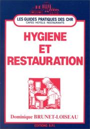 Cover of: Hygiène et restauration