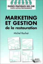 Cover of: Marketing et gestion de la restauration