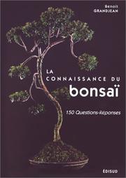 Cover of: La connaissance du bonsaï