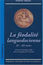 Cover of: La feodalite languedocienne by H. Debax