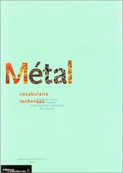 Cover of: L'art du métal