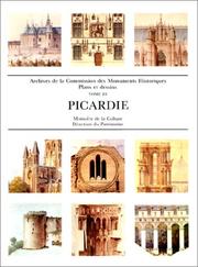 Cover of: Plans et dessins, tome III : Picardie