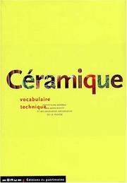 Cover of: Céramique