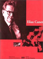 Cover of: Elias Canetti
