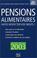 Cover of: Pensions alimentaires 2003 