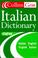 Cover of: Italian dictionary