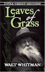 Cover of: Leaves of Grass by Walt Whitman