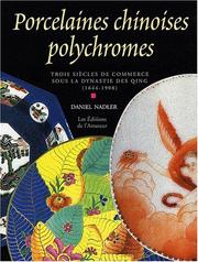 Cover of: Porcelaines chinoises polychromes