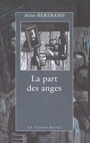 Cover of: La Part des anges