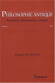 Cover of: Philosophie antique 1 by 