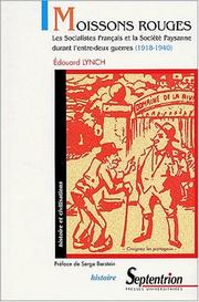 Cover of: Moissons rouges by Lynch