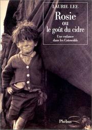 Cover of: Rosie, ou, Le goût du cidre