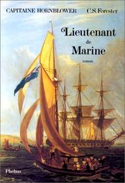 Cover of: Lieutenant de marine by C. S. Forester