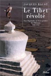 Cover of: Le Tibet révolté