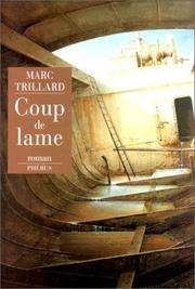 Cover of: Coup de lame