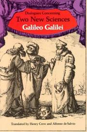 Cover of: Dialogues Concerning Two New Sciences by Galileo Galilei
