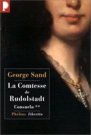 Cover of: La comtesse de Rudolstadt by George Sand, George Sand, Robert Sctrick