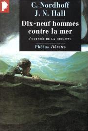 Cover of: Dix-neuf contre la mer