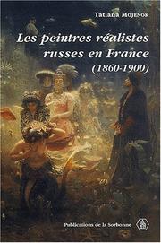 Cover of: Les peintres realistes russes en France (1860-1900)