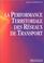 Cover of: Performance territoriale des reseaux de transport