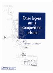 Cover of: Onze leÃ§ons sur la composition urbaine