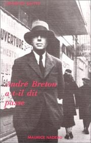 André Breton a-t-il dit passe by Charles Duits