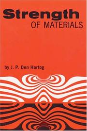 Strength of materials by J. P. Den Hartog