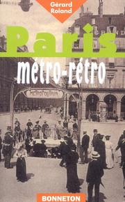 Cover of: Paris métro retro by Gérard Roland