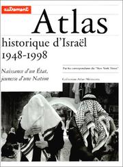 Cover of: Atlas historique d'Israël, 1948-1998