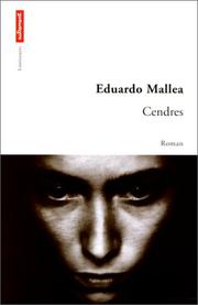 Cover of: Cendres by Eduardo Mallea