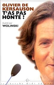 Cover of: T'as pas honte?