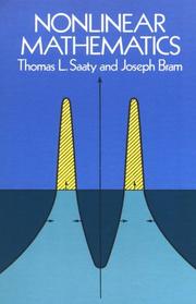 Cover of: Nonlinear mathematics by Thomas L. Saaty