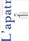 Cover of: L'Apatrie