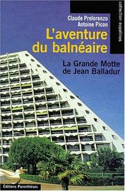Cover of: L'aventure du balnéaire