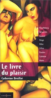 Cover of: Le livre du plaisir