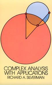 Cover of: Complex analysis with applications by Richard A. Silverman