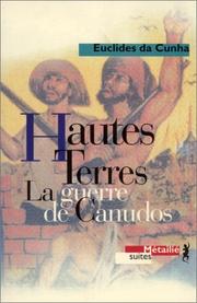 Cover of: Hautes terres by Euclides da Cunha, Euclides da Cunha, Jorge Coli