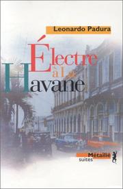 Cover of: Électre à La Havane by Leonardo Padura