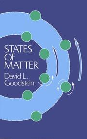 Cover of: States of matter
