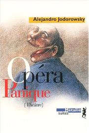 Cover of: Opéra panique by Alejandro Jodorowsky