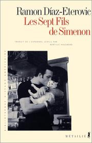 Cover of: Les Sept Fils de Simenon by Ramon Diaz-Ereovic