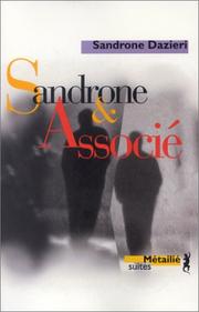 Cover of: Sandrone & Associé by Sandrone Dazieri