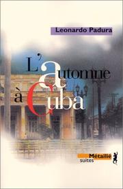 Cover of: L'Automne à Cuba