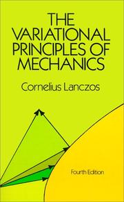 Cover of: The variational principles of mechanics